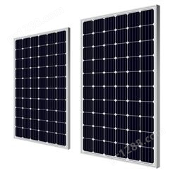 恒大单晶太阳能电池板180W-385W瓦多晶太阳能发电板光伏板发电系统