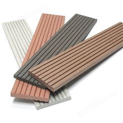 湖州户外地板生产安装厂家供应竖条纹塑木地板材料