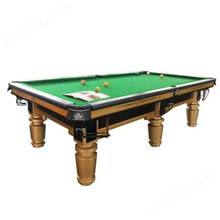 奥得威中式黑八钢库台球桌黄金甲台球厅专用球桌